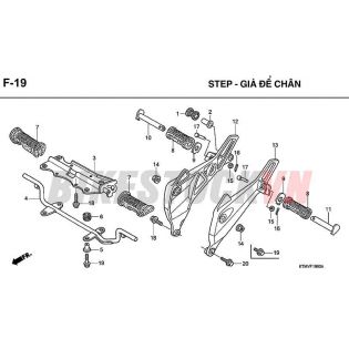 F-19_GIÁ ĐỂ CHÂN